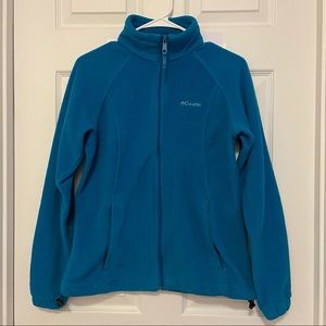 Columbia fleece jacket blue